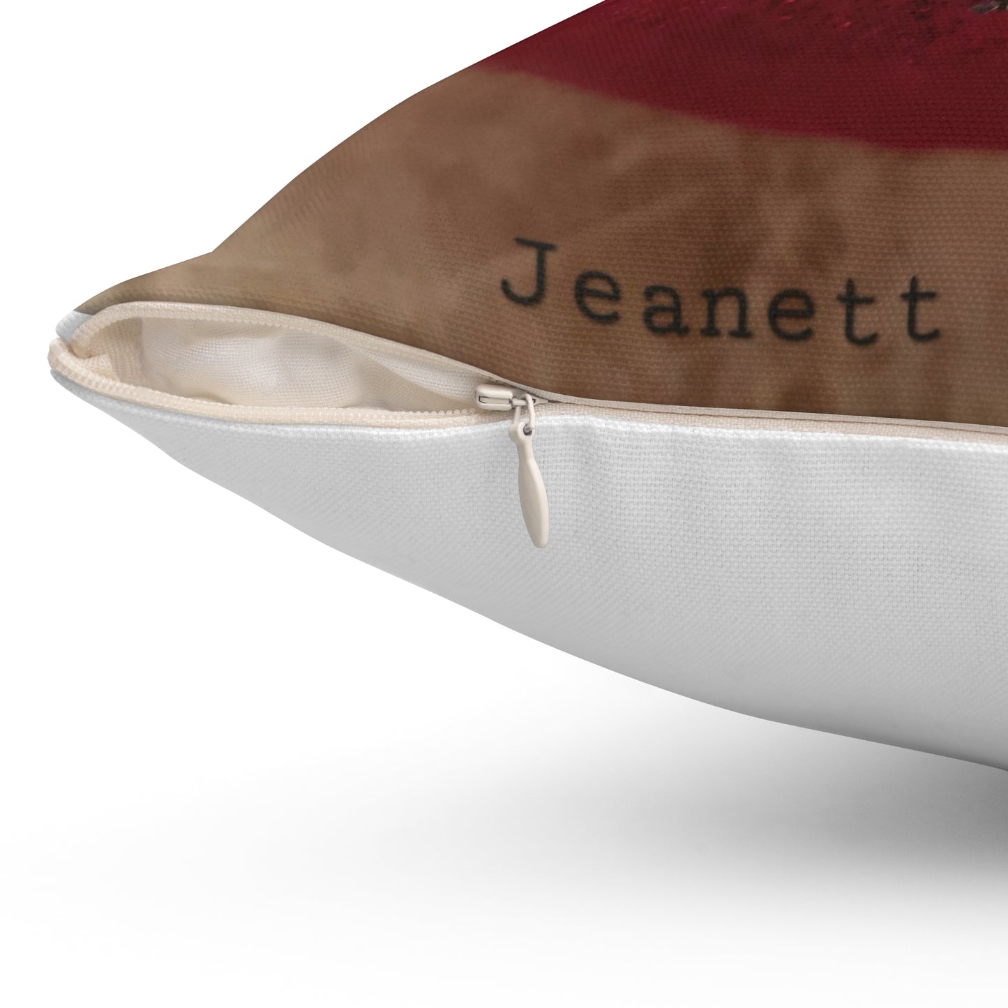 Spun Polyester Square Pillow