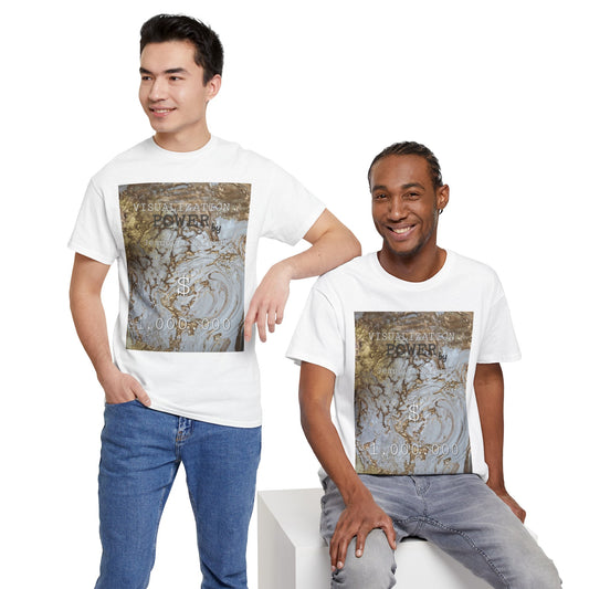 Unisex Heavy 1.000.000 $ Cotton Tee by JEANETT SIRAKI