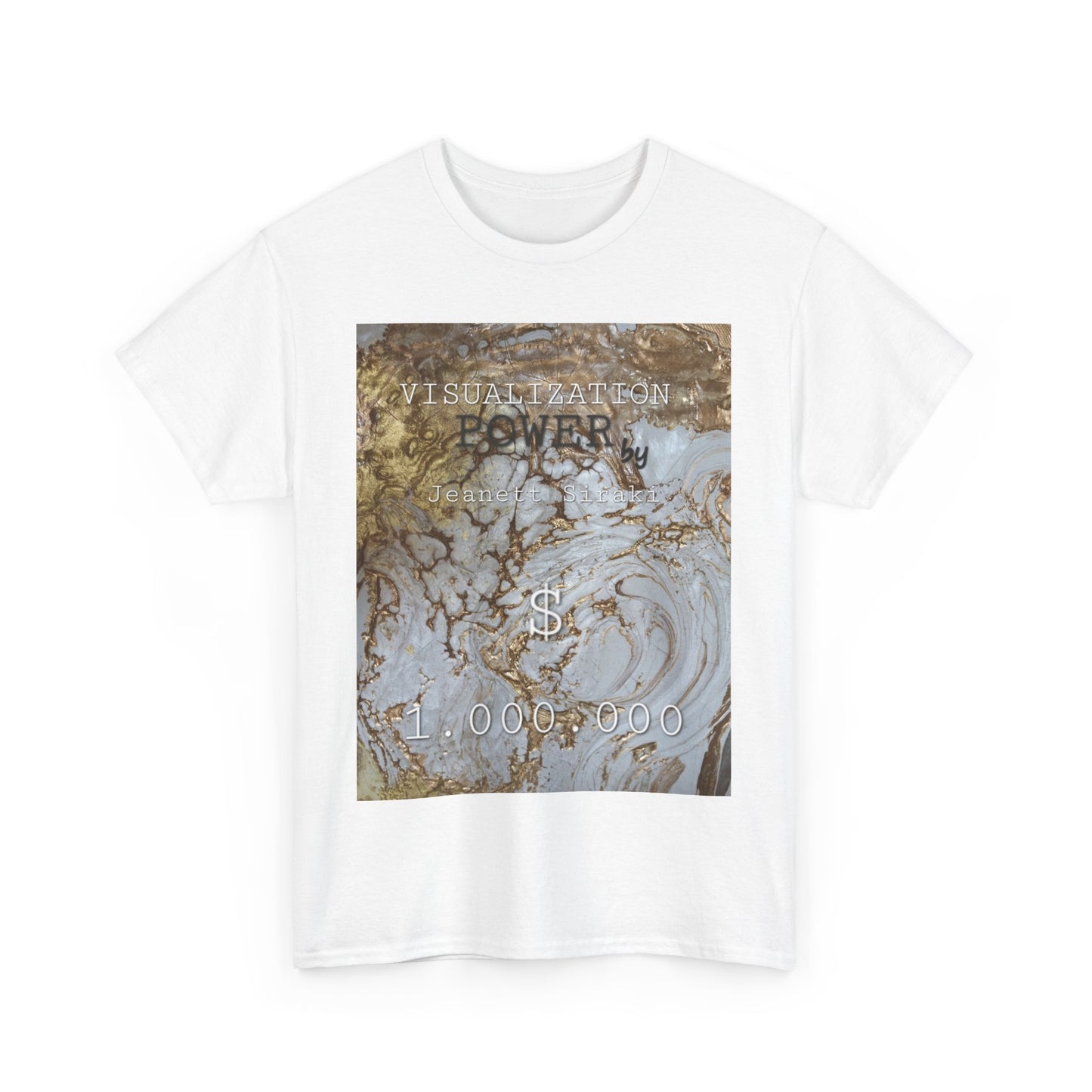 Unisex Heavy 1.000.000 $ Cotton Tee by JEANETT SIRAKI