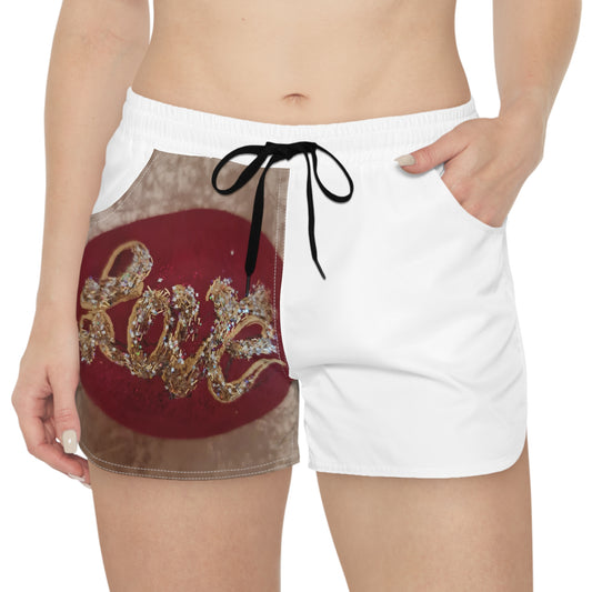 Women's Casual Shorts LOVE ❤️ (AOP)